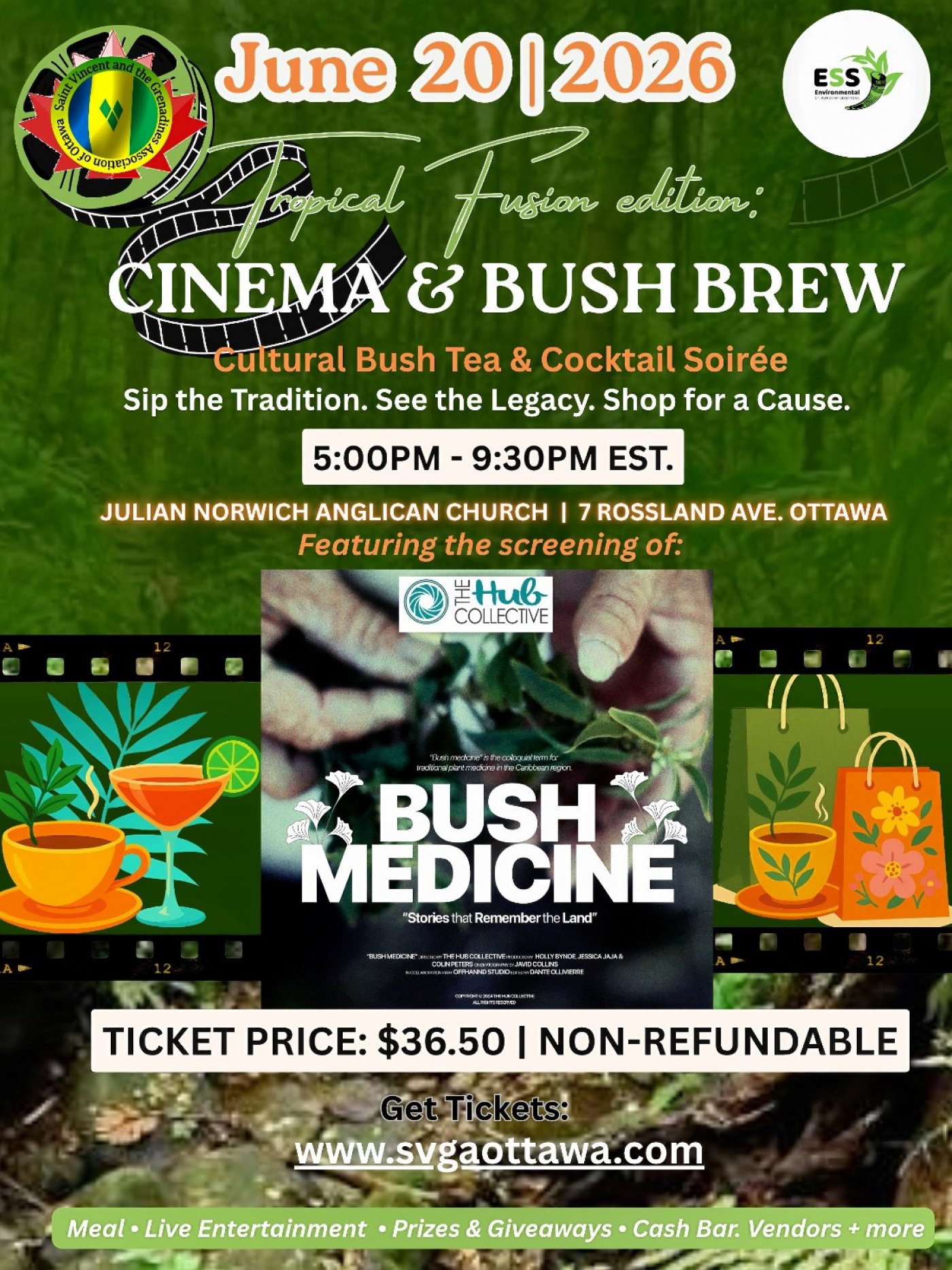 Cinema & Bush Brew - A Cultural Bush Tea Soir\u00e9e