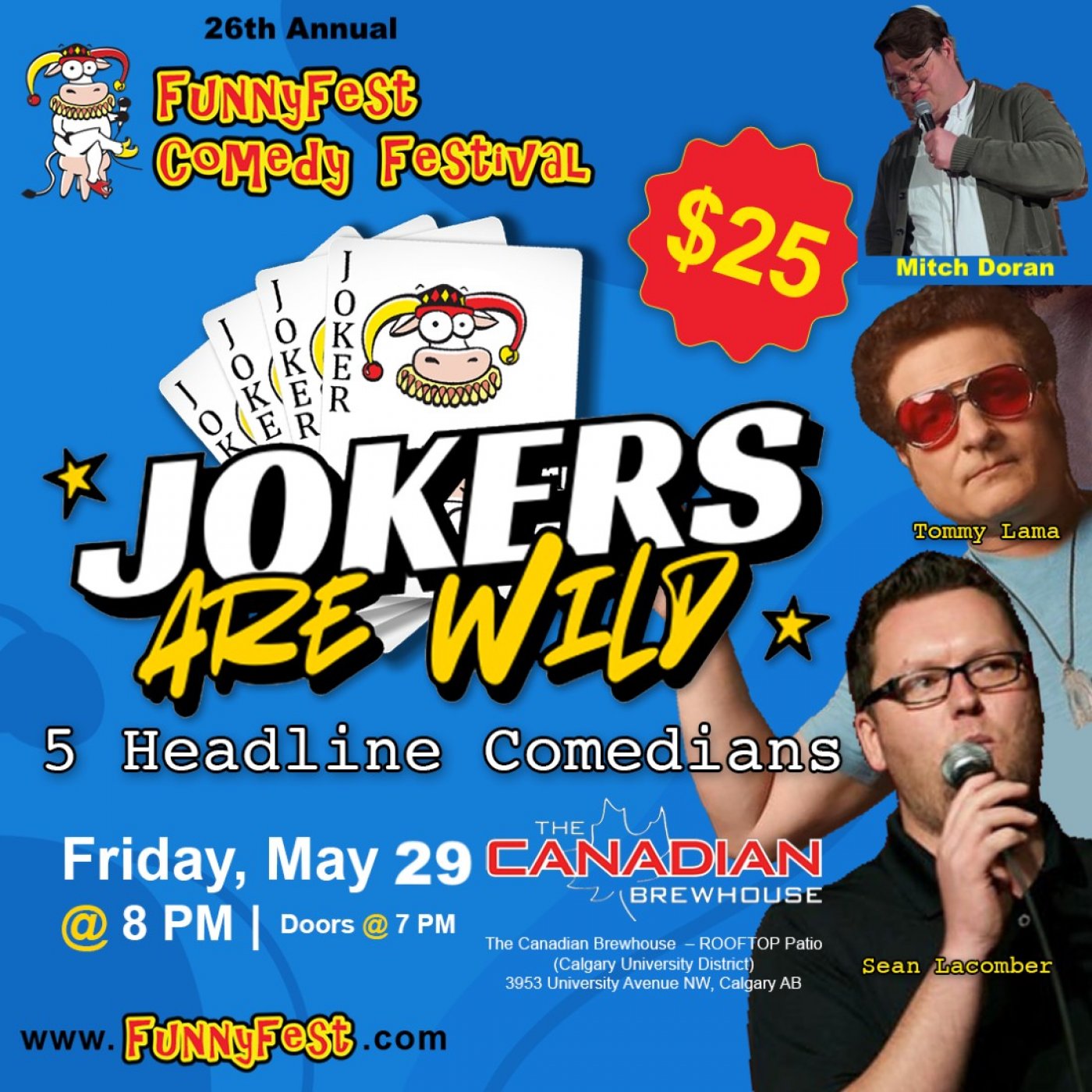 "JOKERS Are WILD"\u00a0--- These Comedians are OUT of THIS WORLD Funny! --- MAY, 29