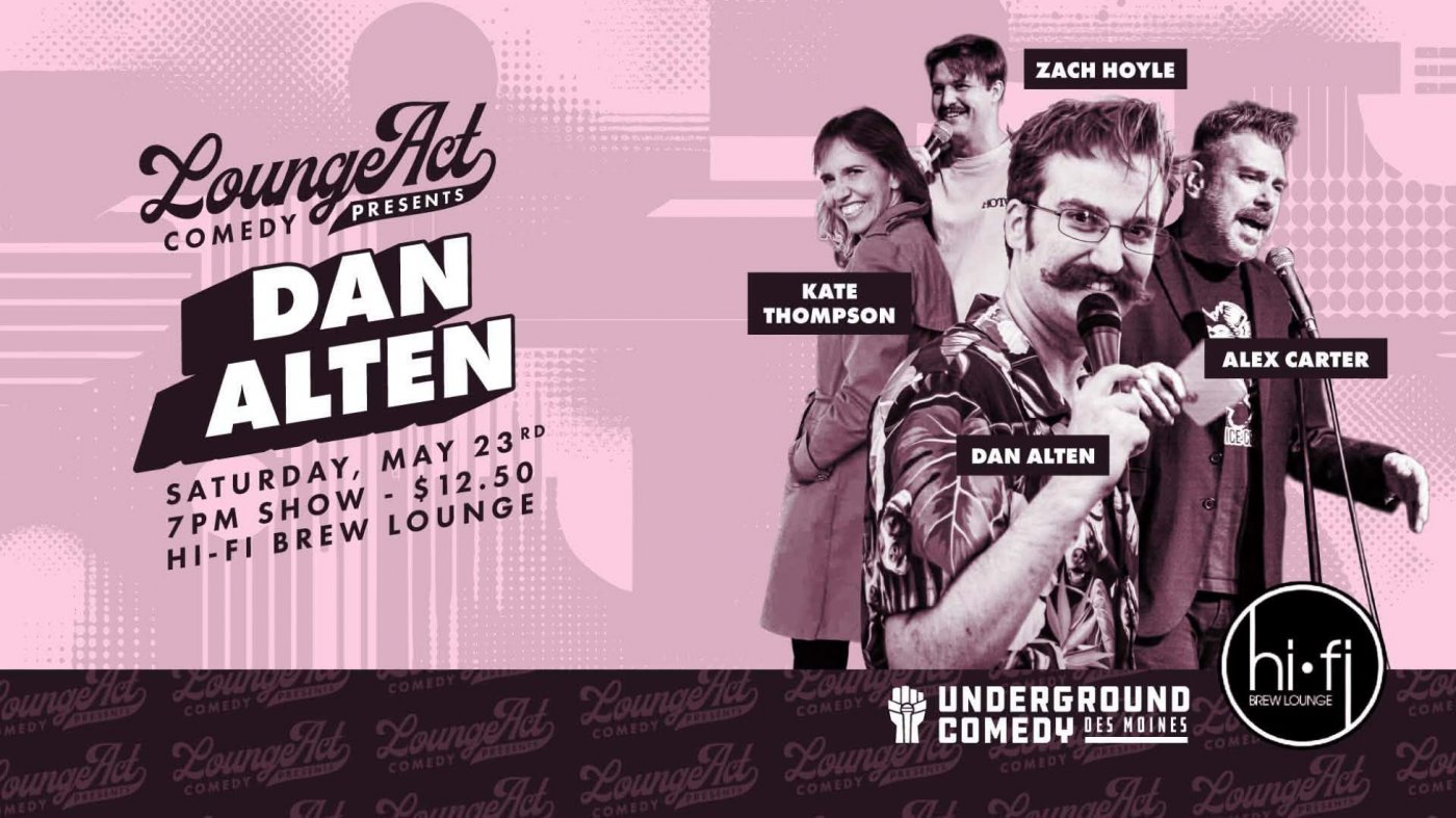 Dan Alten (Good Stand Up Comedy) at HiFi