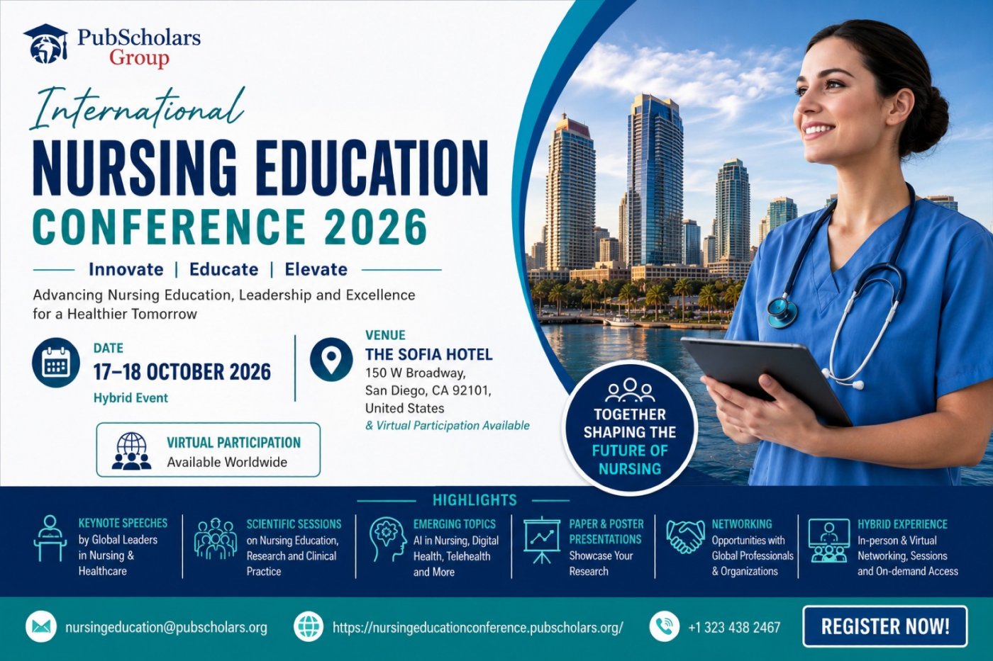 PubScholars Group \u2013 \u201cInternational Nursing Education Conference 2026\u201d