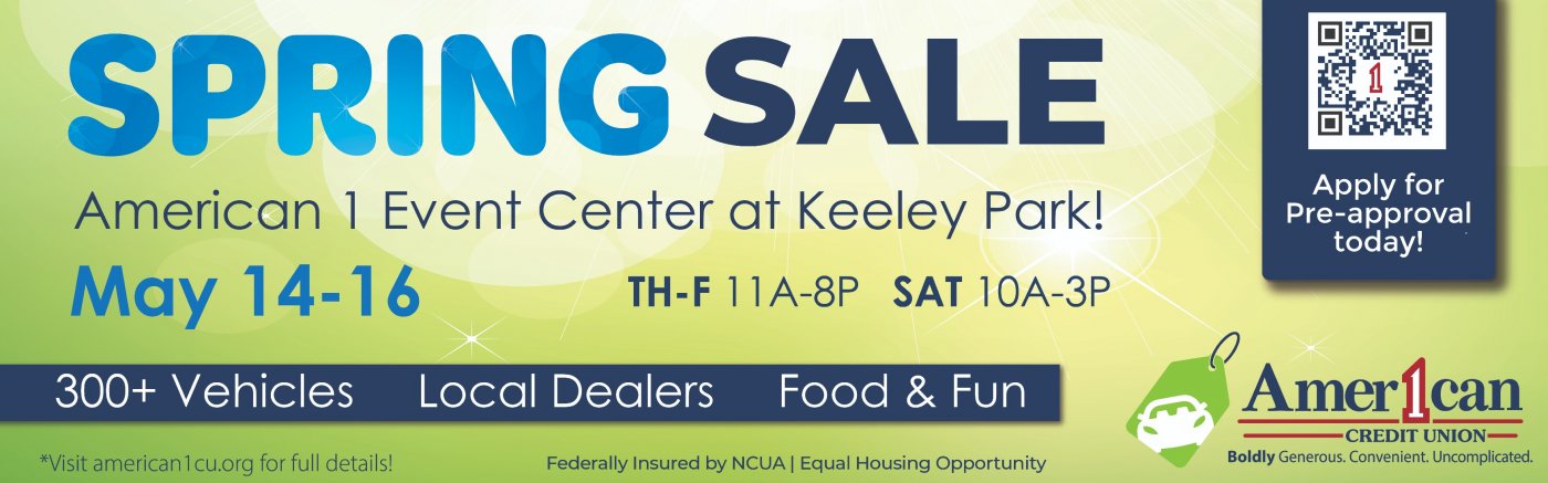 American 1 Spring Car Sale Tickets, American 1 Credit Union Event ...