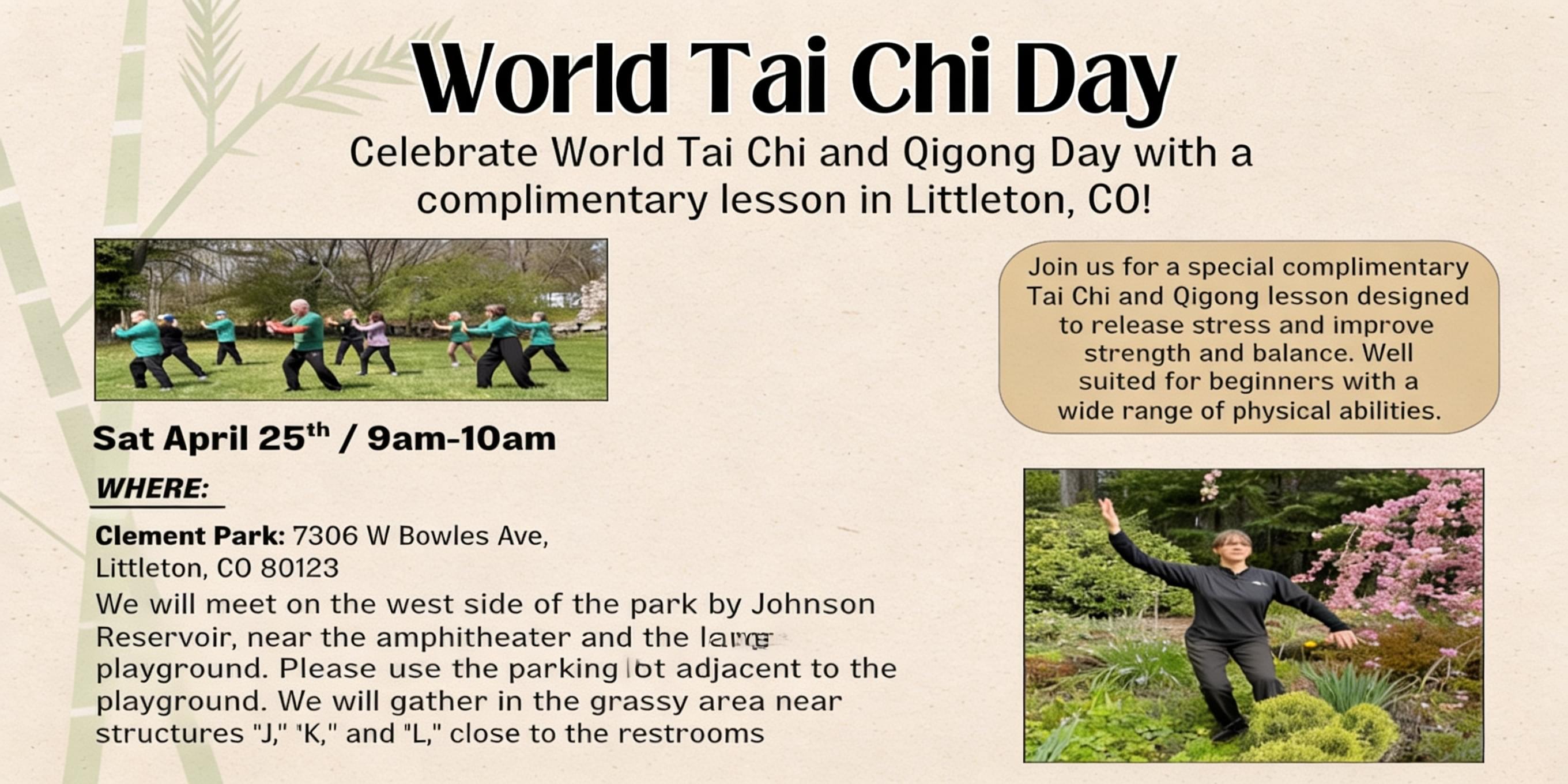 World Tai Chi Day in the Park