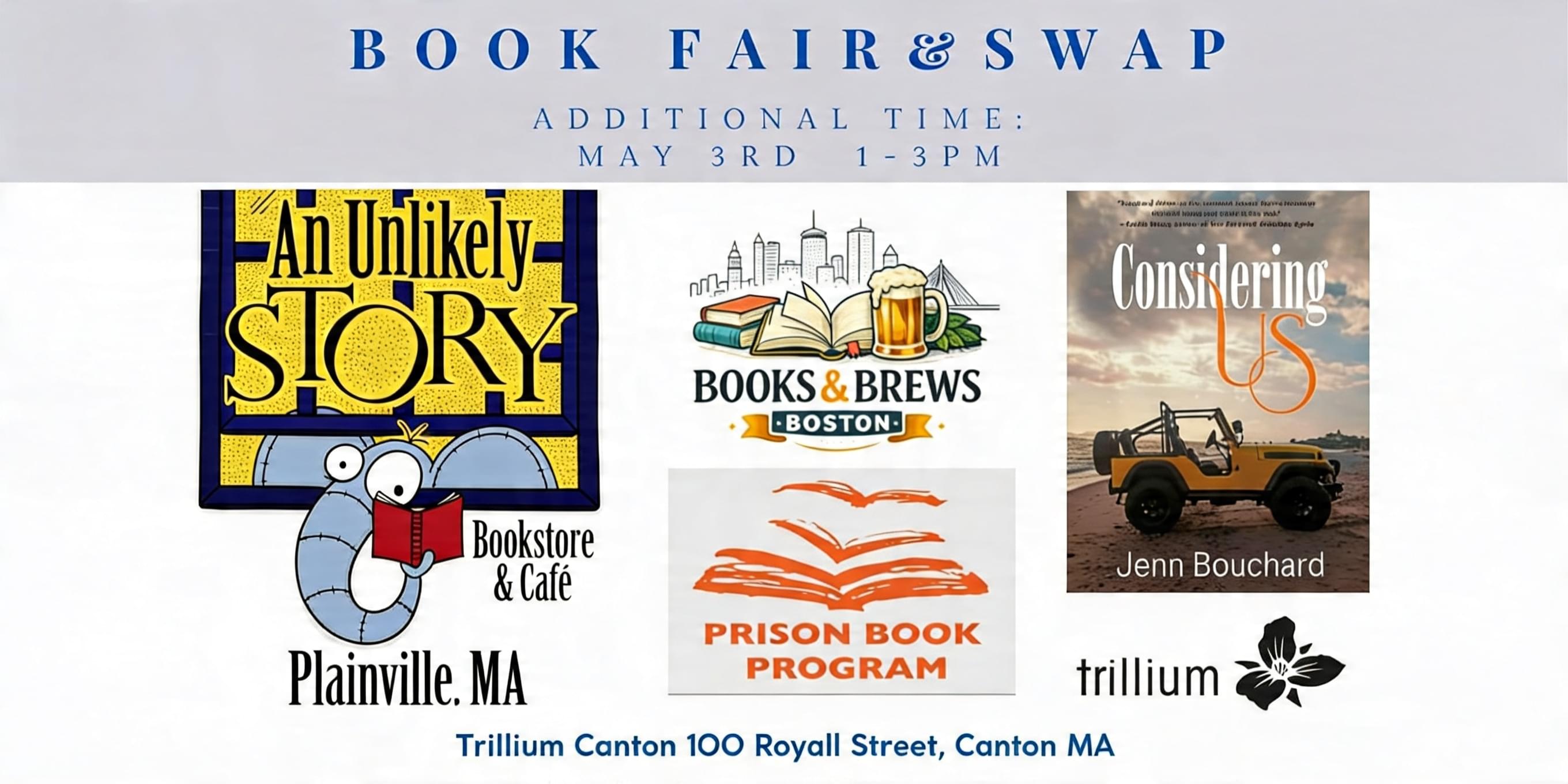 Grown Up Book Fair and Swap