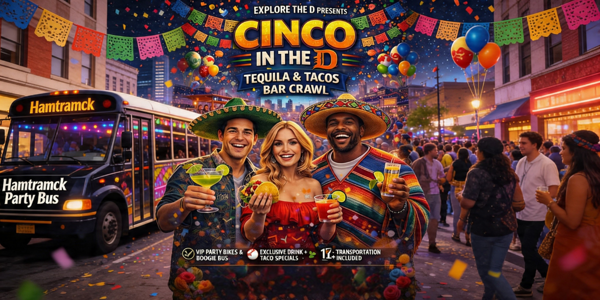 Cinco in the D: Tacos and Margarita Crawl